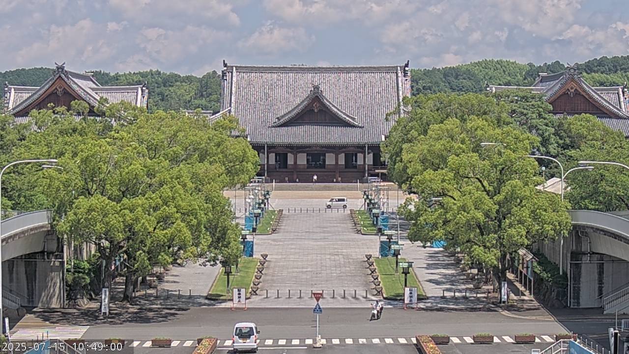 天理教教会本部のライブカメラ