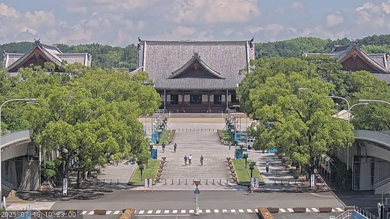天理教教会本部のライブカメラ