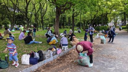 「立教186年全教一斉ひのきしんデー」各地リポート　その2