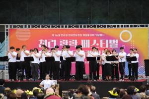 鼓笛隊の演奏