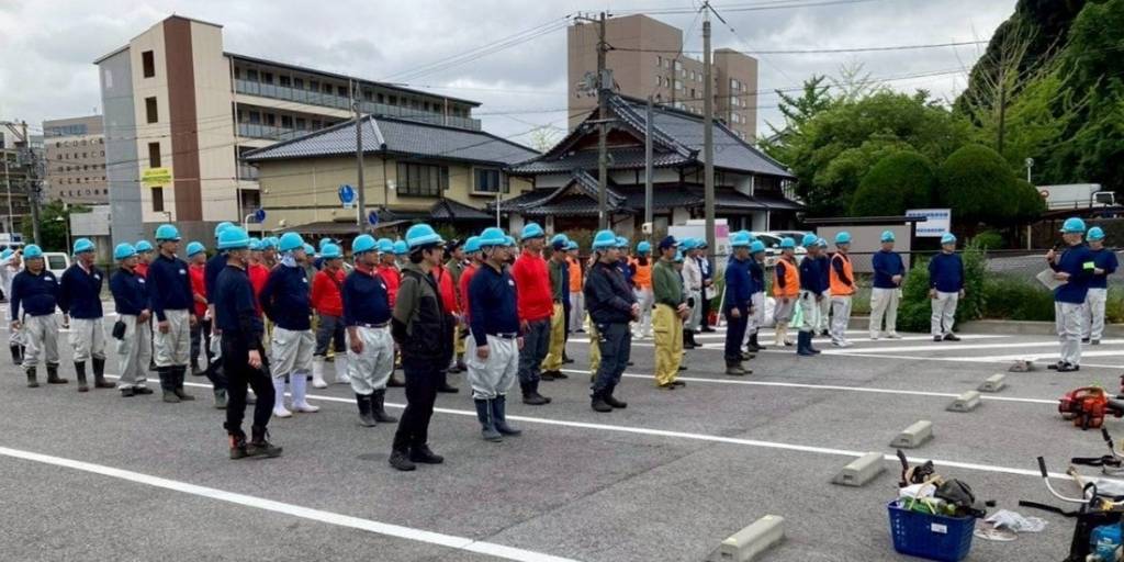 災救隊中ブロ189訓練1