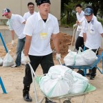 天理大生が熊本地震被災地で奉仕活動・7月2日・1"