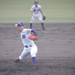 天理高校野球部夏の甲子園出場決定　渾身のピッチング