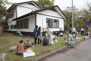 20220429　全教一斉ひのきしんデー　大亮様ご視察会津支部 会津若松市少年の家_YNR3696