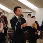 23入学式  卒業生代表