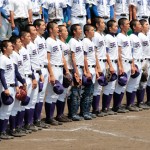 天理高校野球部 甲子園準々決勝 激闘を終えて“校歌”斉唱