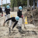 災救隊福岡教区隊 九州北部豪雨の被災地へ 7月11日 朝倉市で活動 