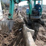 災救隊茨城教区隊埼玉教区隊が関東・東北豪雨の鬼怒川決壊被害 茨城県常総市へ再び出動3