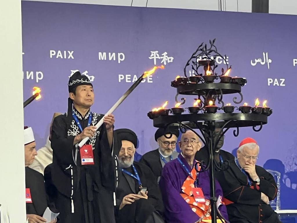 世界宗教者による「世界宗教者平和の祈りの集い」に本教から参加 - お